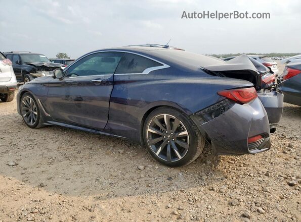 JN1EV7KK6MM410799 2021 INFINITI Q60 Синий Задняя левая четверть