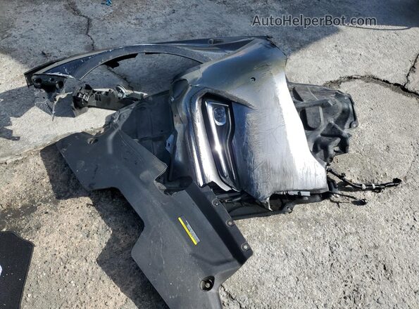 JN1EV7KKXMM410675 2021 INFINITI Q60 Gray Engine compartment view