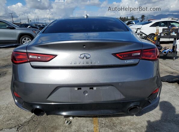 JN1EV7KKXMM410675 2021 INFINITI Q60 Gray Rear view