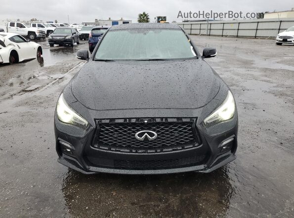 JN1FV7DP5MM850669 2021 INFINITI Q50 Black Front view