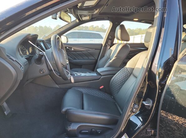 JN1FV7DP9RM660235 2024 INFINITI Q50 Green Widok wnętrza z przodu