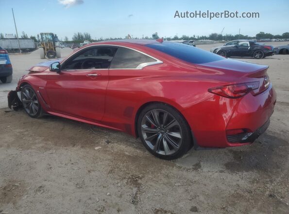 JN1FV7EK2KM360206 2019 INFINITI Q60 Red Trasero izquierdo