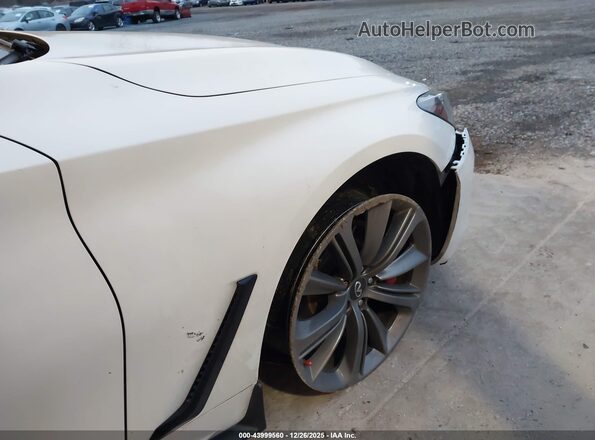 JN1FV7LL8MM560389 2021 INFINITI Q60 White Widok z przodu