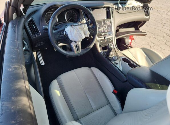 JN1FV7LL9MM560465 2021 INFINITI Q60 Red Вид панелі приладів