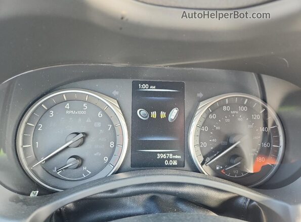 JN1FV7LL9MM560465 2021 INFINITI Q60 Red Вид щитка приладів