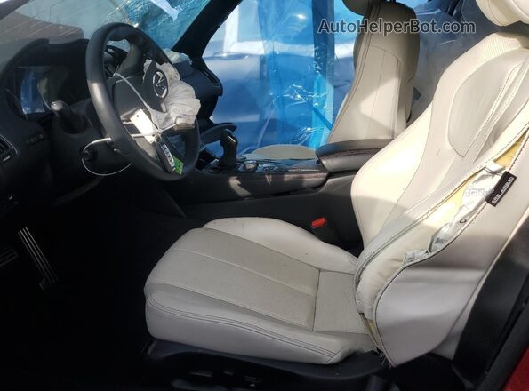 JN1FV7LL9MM560465 2021 INFINITI Q60 Red Вид салону спереду