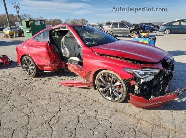 JN1FV7LL9MM560465 2021 INFINITI Q60 Red Передня права чверть