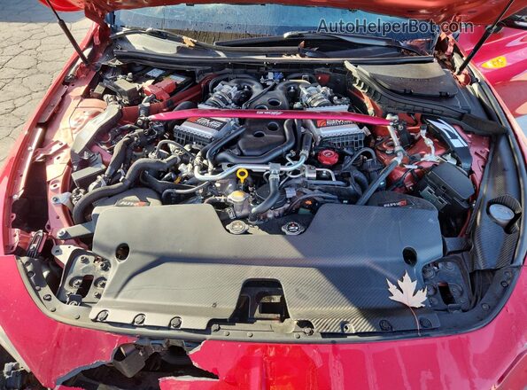 JN1FV7LL9MM560465 2021 INFINITI Q60 Red Вид задньої частини салону