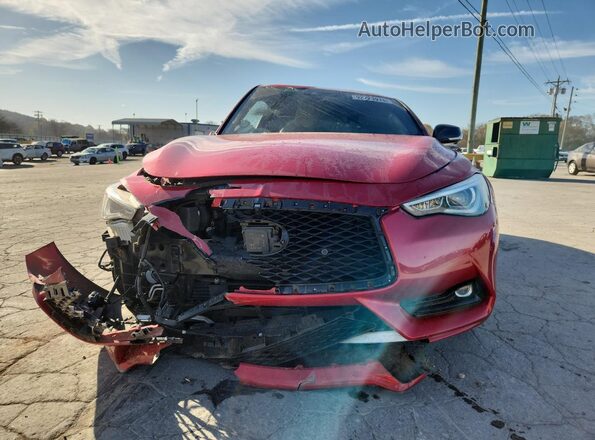 JN1FV7LL9MM560465 2021 INFINITI Q60 Red Вид спереду
