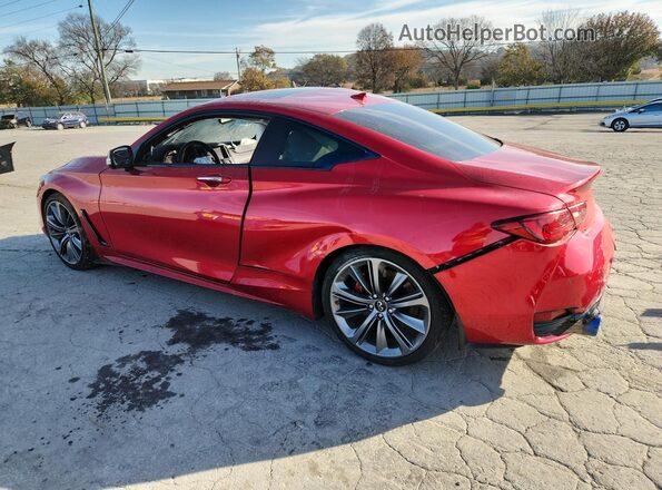 JN1FV7LL9MM560465 2021 INFINITI Q60 Red Задня ліва чверть