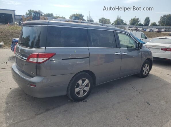 JN8AE2KP3H9168268 2017 NISSAN QUEST Charcoal Trasero derecho