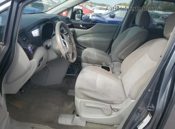 JN8AE2KP3H9168268 2017 NISSAN QUEST Charcoal Vista interior delantera
