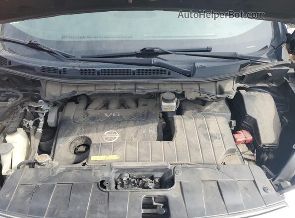 JN8AE2KP3H9168268 2017 NISSAN QUEST Charcoal Vista del compartimento del motor