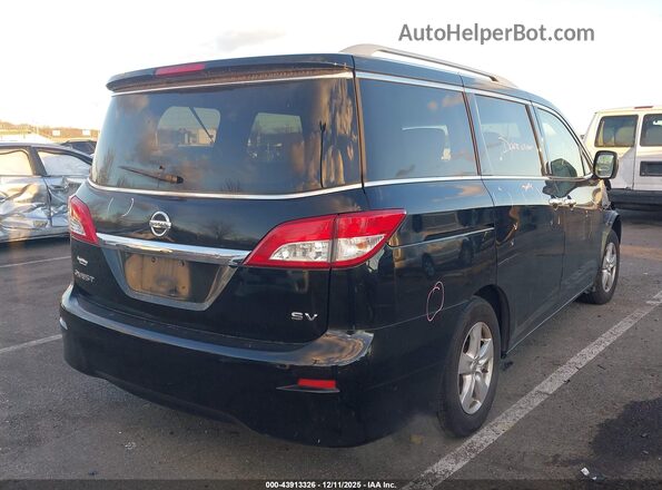 JN8AE2KP4H9167811 2017 NISSAN QUEST Черный Задняя правая четверть