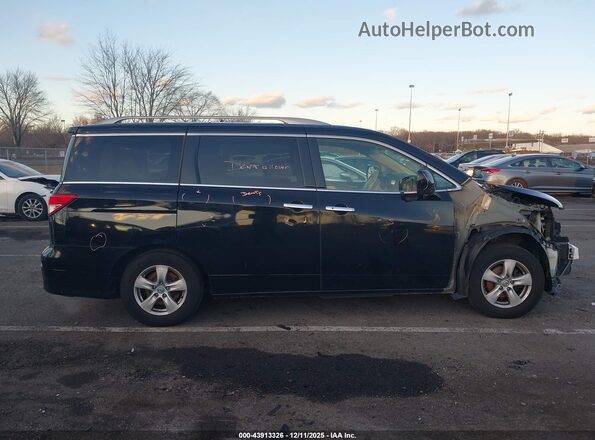 JN8AE2KP4H9167811 2017 NISSAN QUEST Черный Вид задней части салона