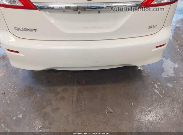 JN8AE2KP7H9167169 2017 NISSAN QUEST White 