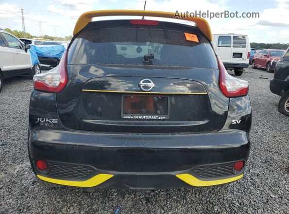 JN8AF5MR4GT606696 2016 NISSAN JUKE Black Rear view