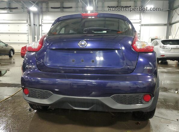 JN8AF5MV7GT658191 2016 NISSAN JUKE Blue Հետևի տեսք