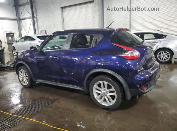 JN8AF5MV7GT658191 2016 NISSAN JUKE Blue Հետևի ձախ