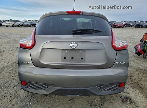 JN8AF5MV8GT656885 2016 NISSAN JUKE Gray Հետևի տեսք