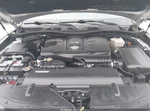 JN8AY2AC7M9147066 2021 NISSAN ARMADA Silver Հետևի տեսք