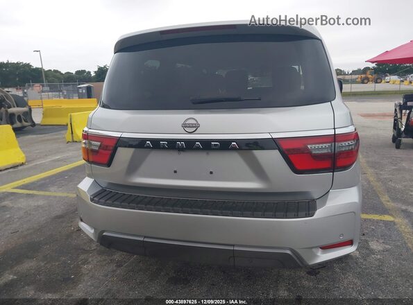 JN8AY2AC7M9147066 2021 NISSAN ARMADA Silver 