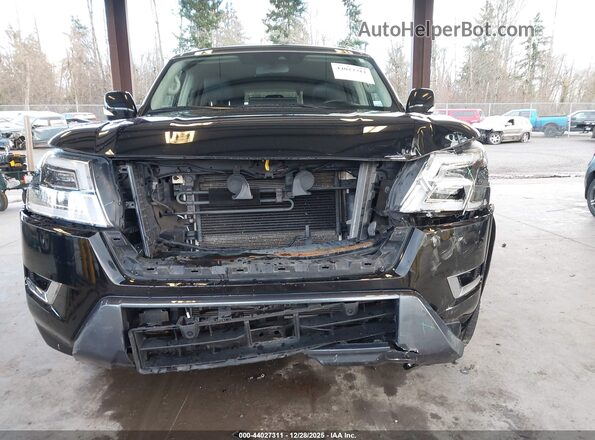 JN8AY2AD2M9661285 2021 NISSAN ARMADA Black Вид спереду