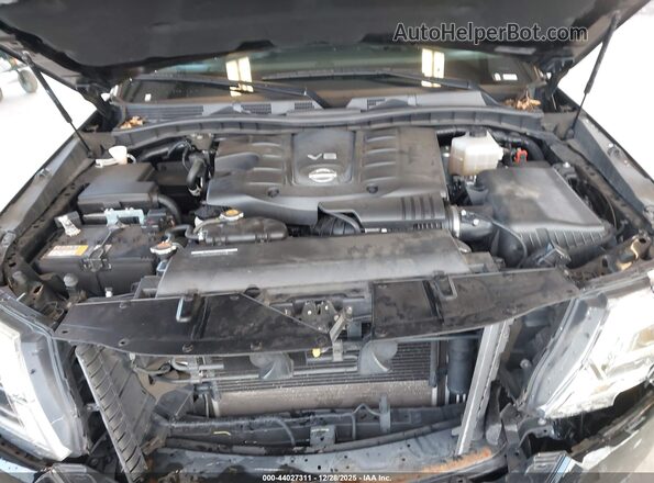 JN8AY2AD2M9661285 2021 NISSAN ARMADA Black Вид ззаду