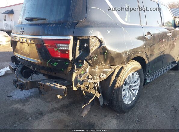 JN8AY2AD4M9661966 2021 NISSAN ARMADA Black Vista frontal