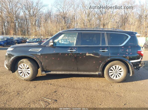 JN8AY2AD4M9661966 2021 NISSAN ARMADA Black Vista interior de 360 grados