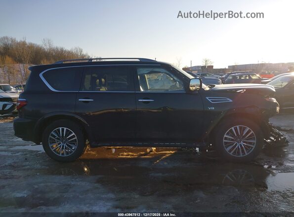 JN8AY2BC3N9162129 2022 NISSAN ARMADA Black Rear interior view