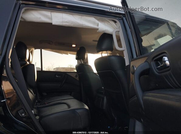 JN8AY2BC3N9162129 2022 NISSAN ARMADA Black VIN sticker view