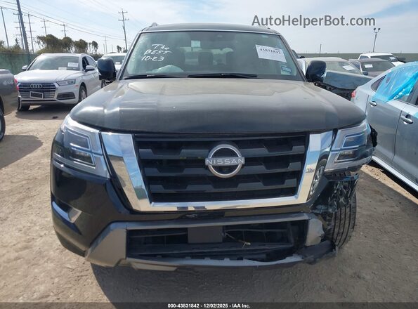 JN8AY2BC4P9183249 2023 NISSAN ARMADA Черный Вид щитка приборов