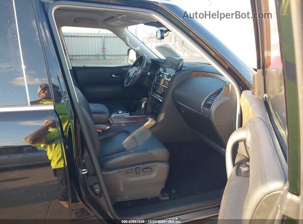 JN8AY2BC7P9181589 2023 NISSAN ARMADA Black Front interior view
