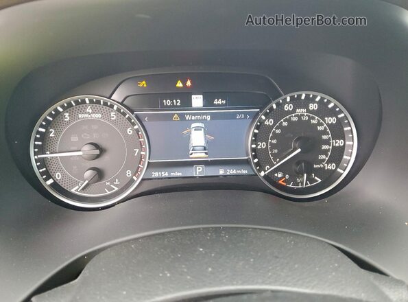 JN8AY2CC5P9181086 2023 NISSAN ARMADA White Instrument cluster view