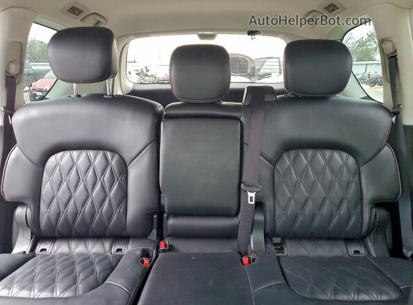 JN8AY2CC5P9181086 2023 NISSAN ARMADA White Rear seats view