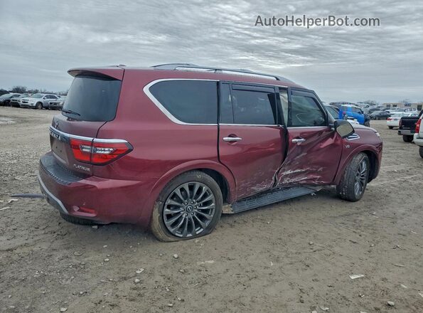 JN8AY2CD6N9675964 2022 NISSAN ARMADA Red Հետևի աջ
