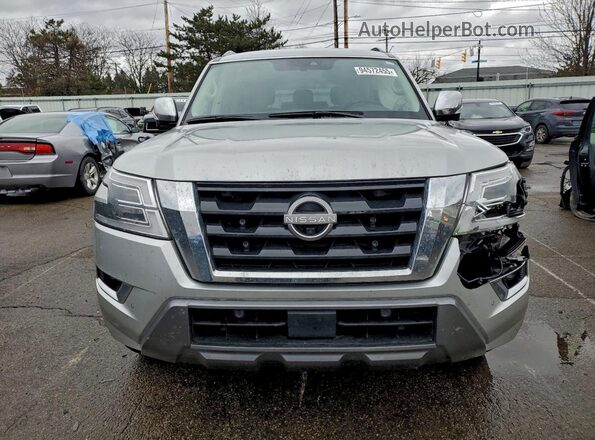 JN8AY2CDXR9705683 2024 NISSAN ARMADA Silver 