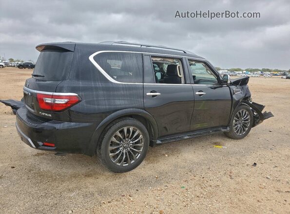 JN8AY2DA4P9405932 2023 NISSAN ARMADA Black Tył prawy