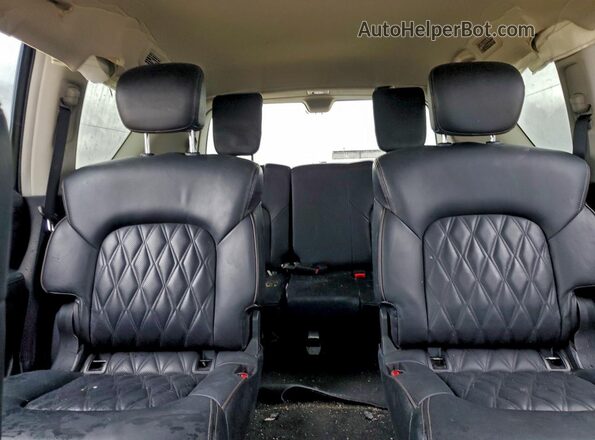 JN8AY2DA4P9405932 2023 NISSAN ARMADA Black Widok tylnych siedzeń