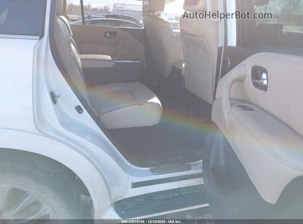JN8AY2DB3N9810718 2022 NISSAN ARMADA White Vista de la etiqueta del VIN