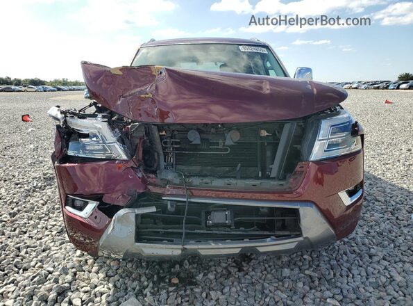 JN8AY2DB5P9834313 2023 NISSAN ARMADA Burgundy 