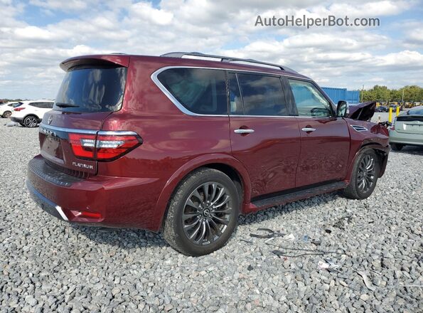 JN8AY2DB5P9834313 2023 NISSAN ARMADA Burgundy 