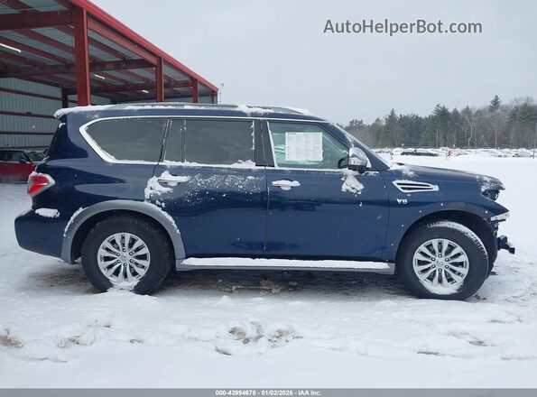JN8AY2NE6J9730185 2018 NISSAN ARMADA Dark Blue 