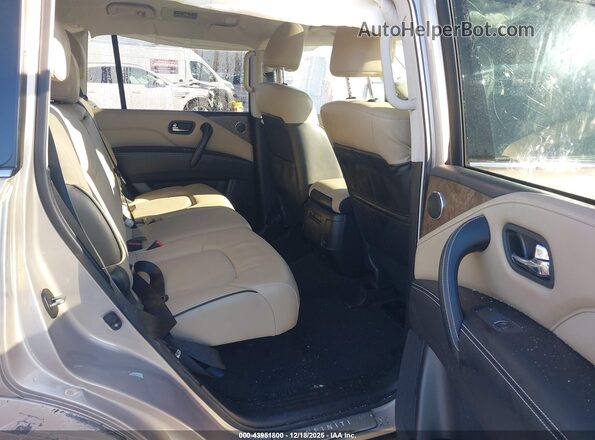 JN8AZ2AC3N9485188 2022 INFINITI QX80 Cream Vista de la etiqueta del VIN