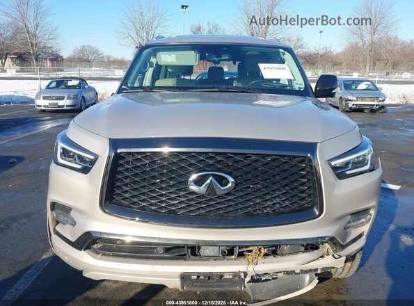 JN8AZ2AC3N9485188 2022 INFINITI QX80 Cream Vista del cuadro de instrumentos