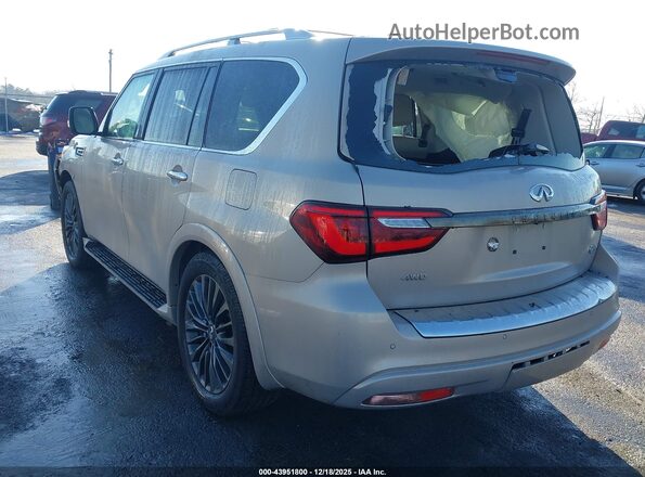 JN8AZ2AC3N9485188 2022 INFINITI QX80 Cream Trasero izquierdo
