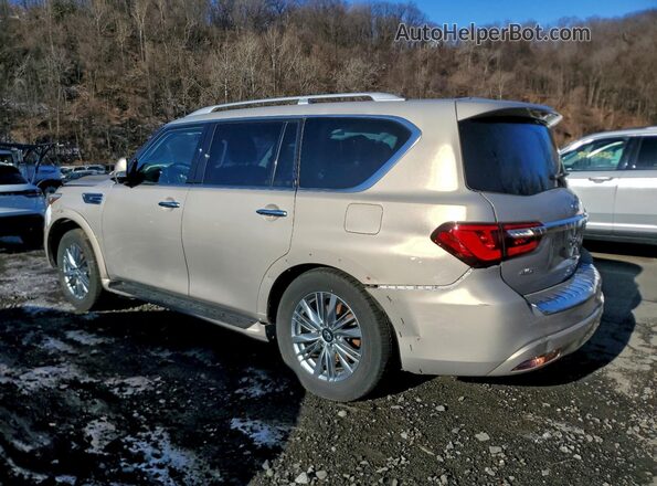 JN8AZ2AC3P9490300 2023 INFINITI QX80 Beige Rear left