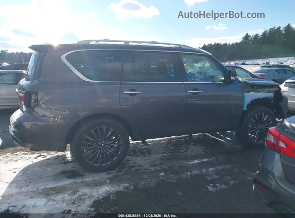 JN8AZ2AE7P9304615 2023 INFINITI QX80 Gray 360 interior view