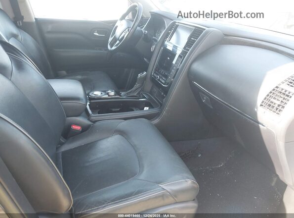 JN8AZ2AF0M9719070 2021 INFINITI QX80 Black წინა სალონის ხედი